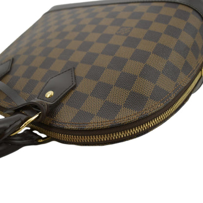 LOUIS VUITTON Alma PM Damier Ebene Satchel Bag Brown