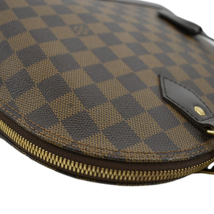 LOUIS VUITTON Alma PM Damier Ebene Satchel Bag Brown