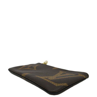 LOUIS VUITTON  Giant Monogram Reverse Canvas Trio Pouch Brown