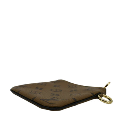 LOUIS VUITTON  Giant Monogram Reverse Canvas Trio Pouch Brown