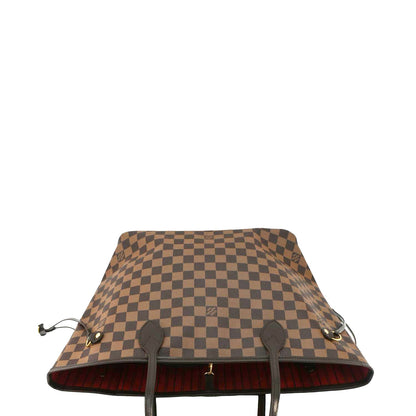 LOUIS VUITTON  Neverfull MM Damier Ebene Shoulder Bag Brown