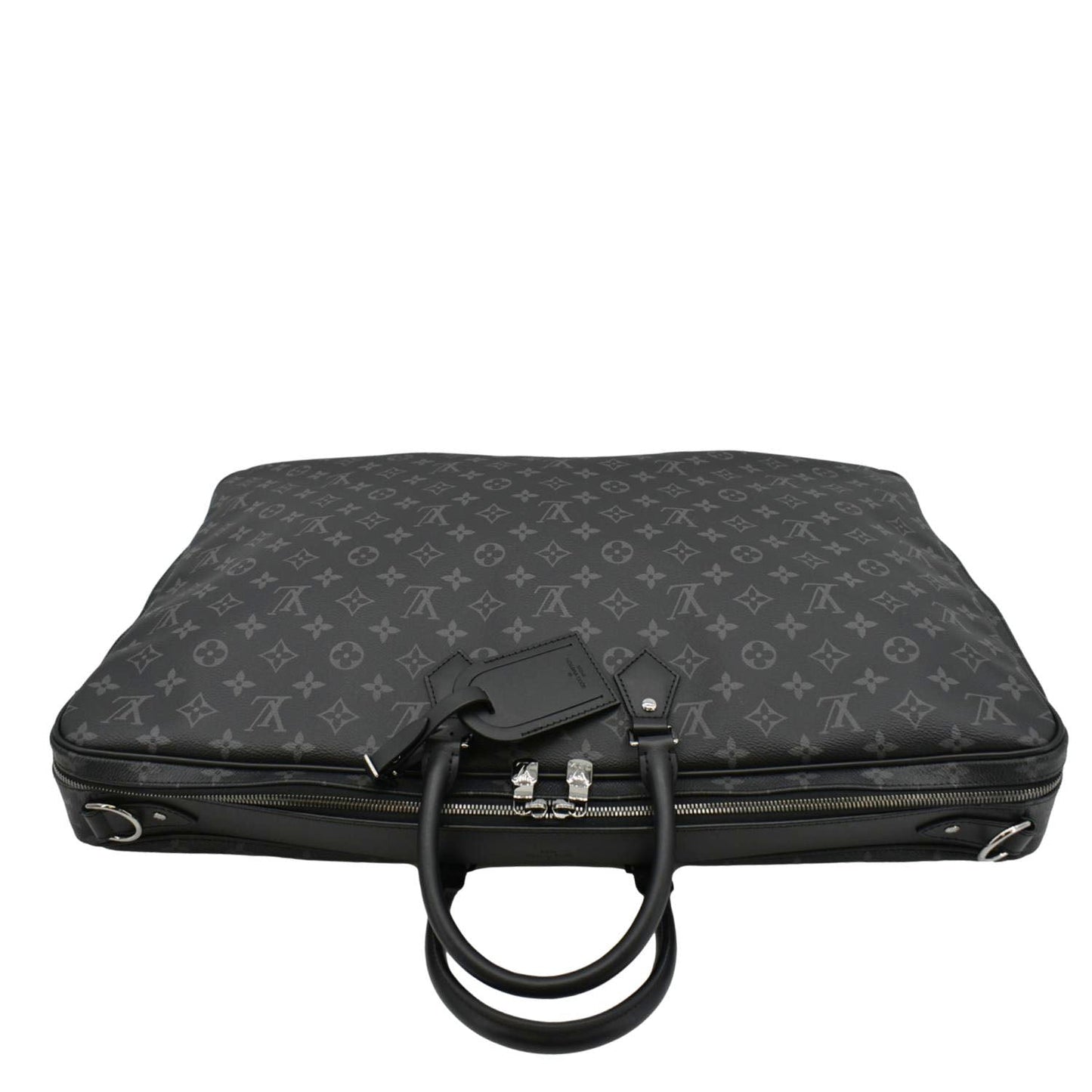 LOUIS VUITTON  2 Hangers Monogram Eclipse Garment Cover Bag Black