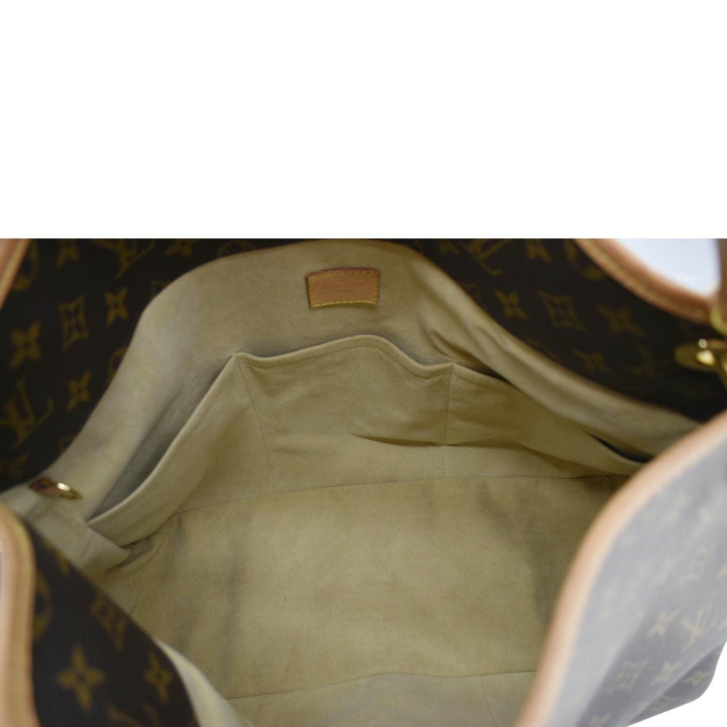 LOUIS VUITTON  Artsy MM Monogram Canvas Hobo Bag Brown