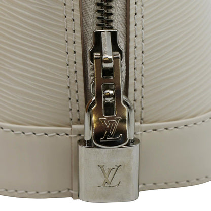 LOUIS VUITTON Alma BB Jacquard Epi Leather Crossbody Bag Cream