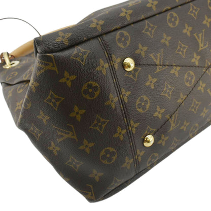 LOUIS VUITTON  Artsy MM Monogram Canvas Hobo Bag Brown