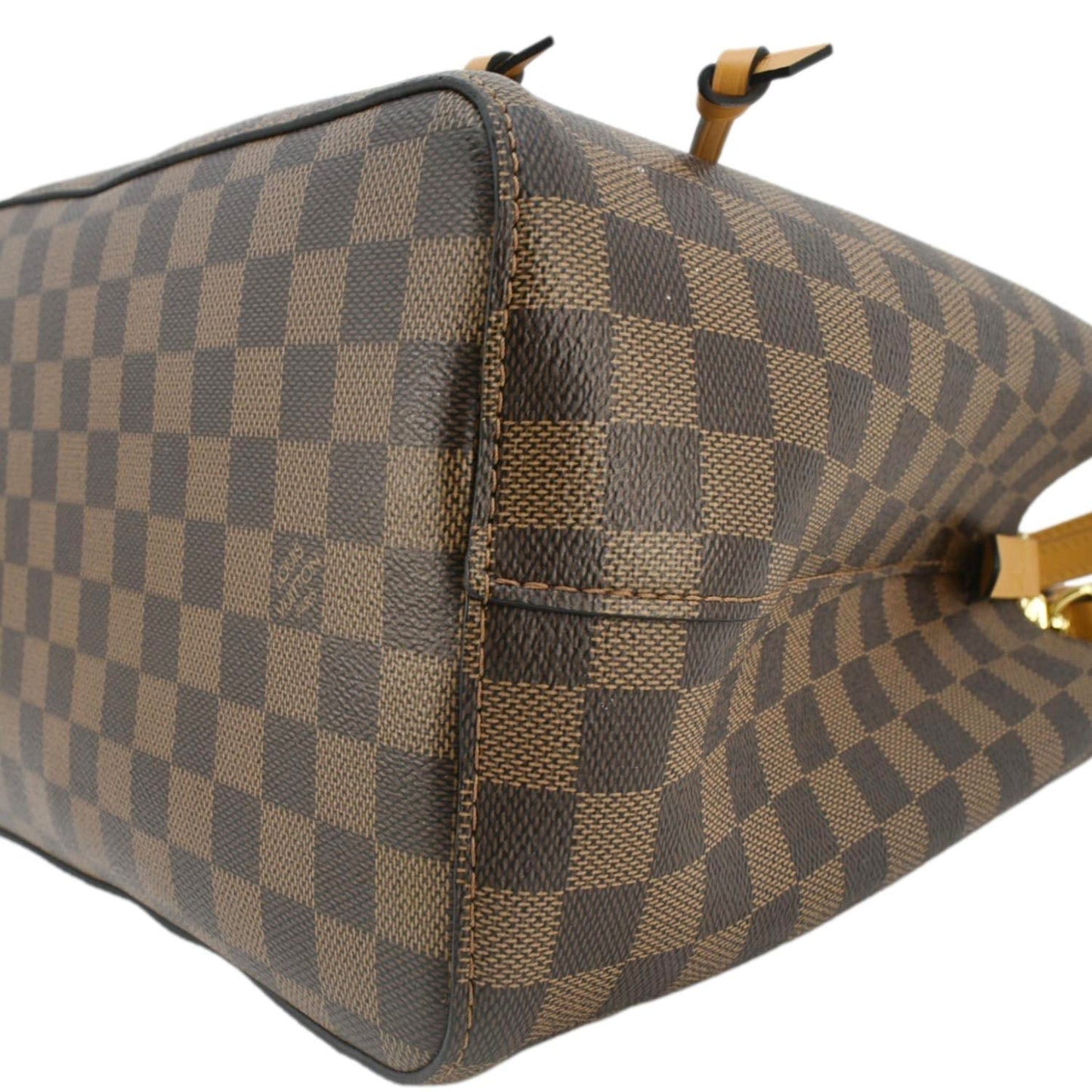 LOUIS VUITTON  Neonoe MM Damier Ebene Shoulder Bag Safran