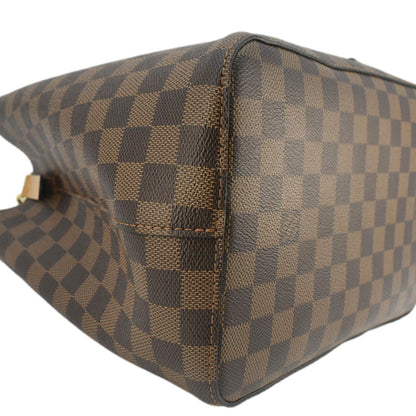 LOUIS VUITTON  Neonoe MM Damier Ebene Shoulder Bag Safran