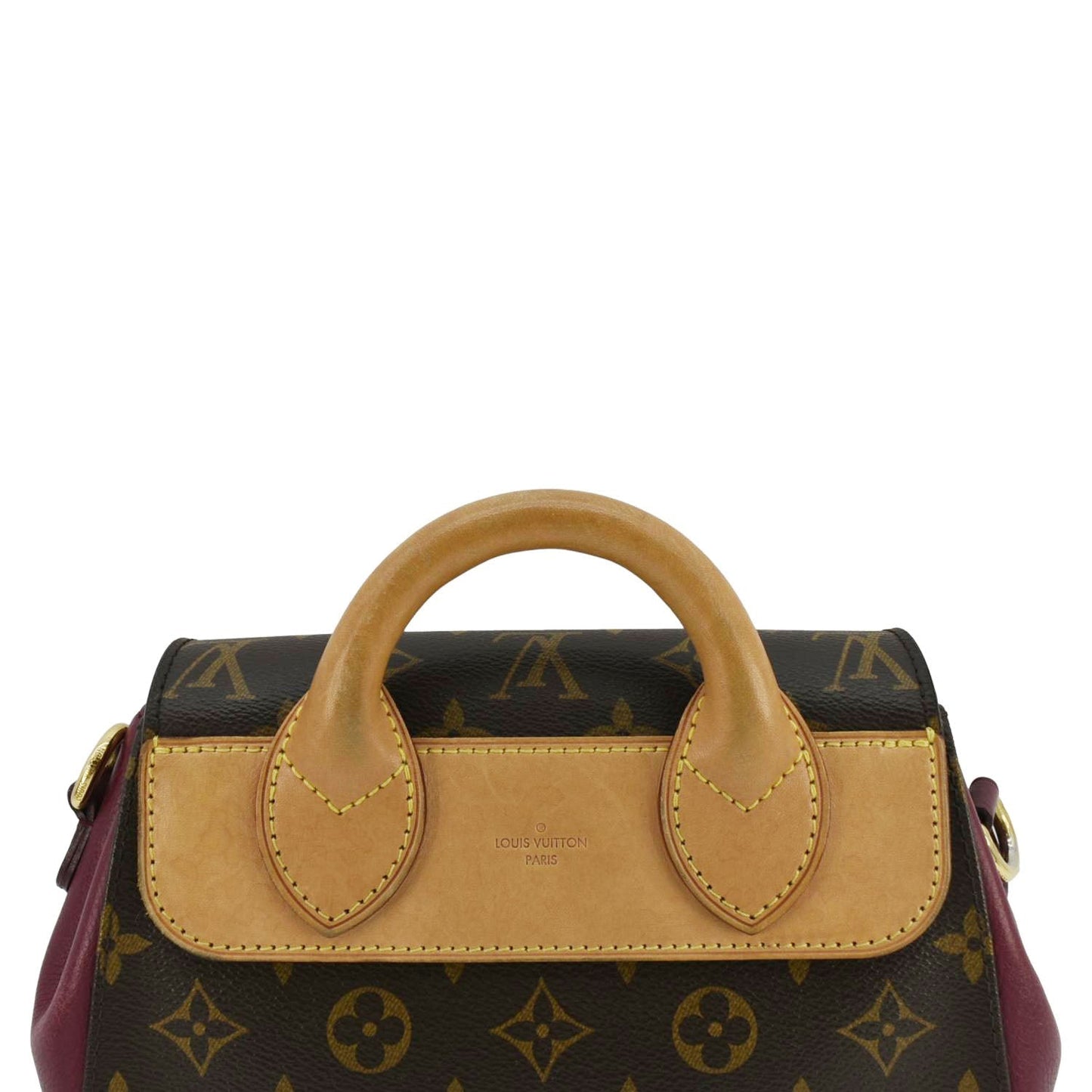 LOUIS VUITTON Eden Monogram Canvas Shoulder Bag Brown