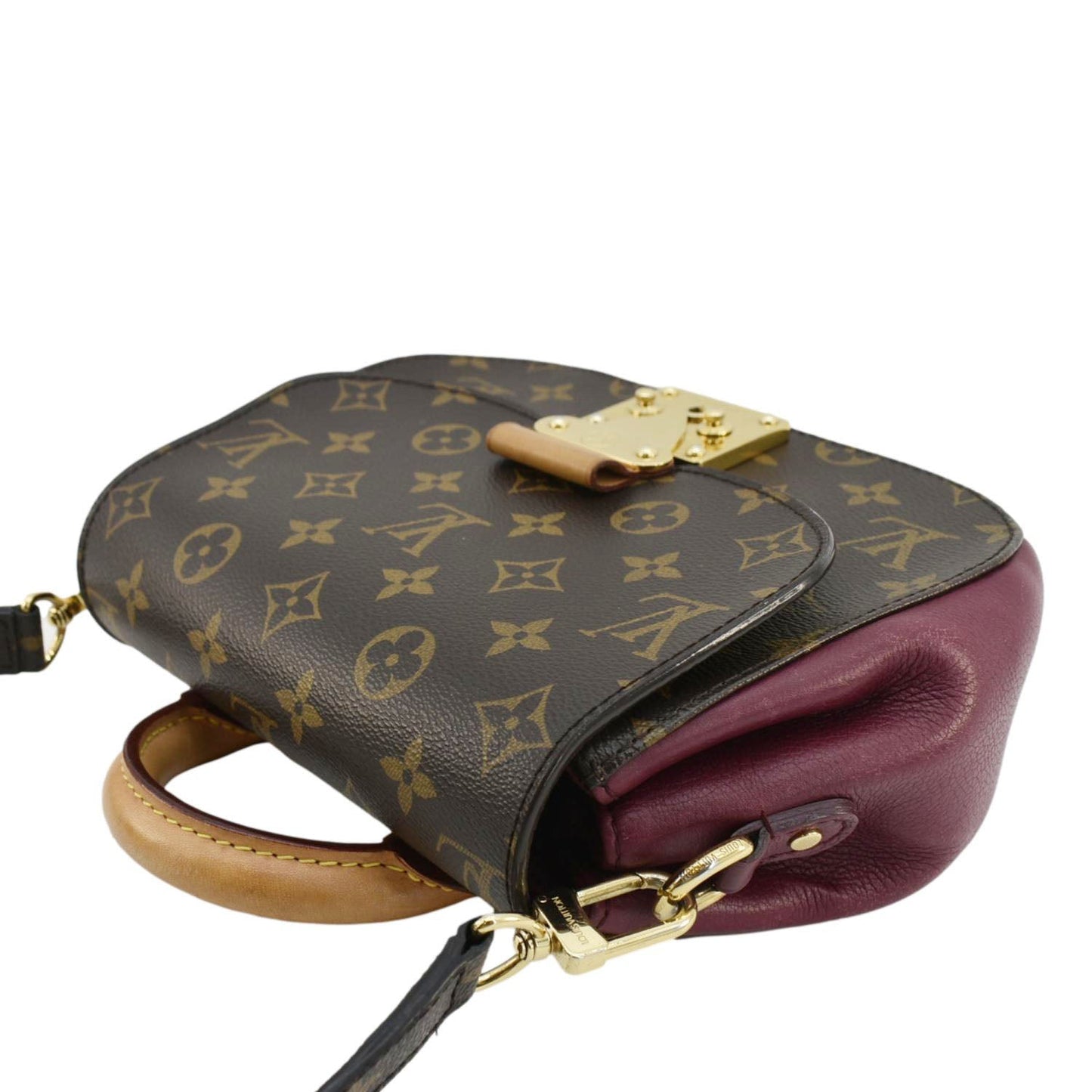 LOUIS VUITTON Eden Monogram Canvas Shoulder Bag Brown