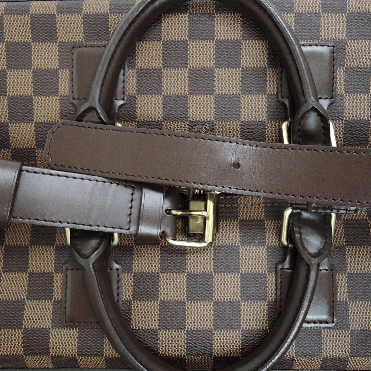 Louis Vuitton  Grimaud 45 Damier Ebene Canvas