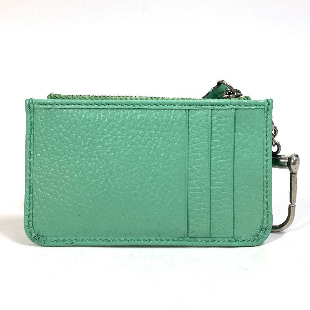 GUCCI Coin case 701070 leather Green type GG Marmont Women Secondhand