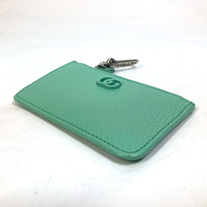 GUCCI Coin case 701070 leather Green type GG Marmont Women Secondhand