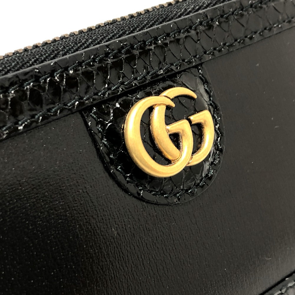 GUCCI Coin case 699349 leather black Limited edition GG mens Used