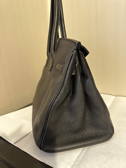 Hermes Birkin 30 noir Togo GHW handbag