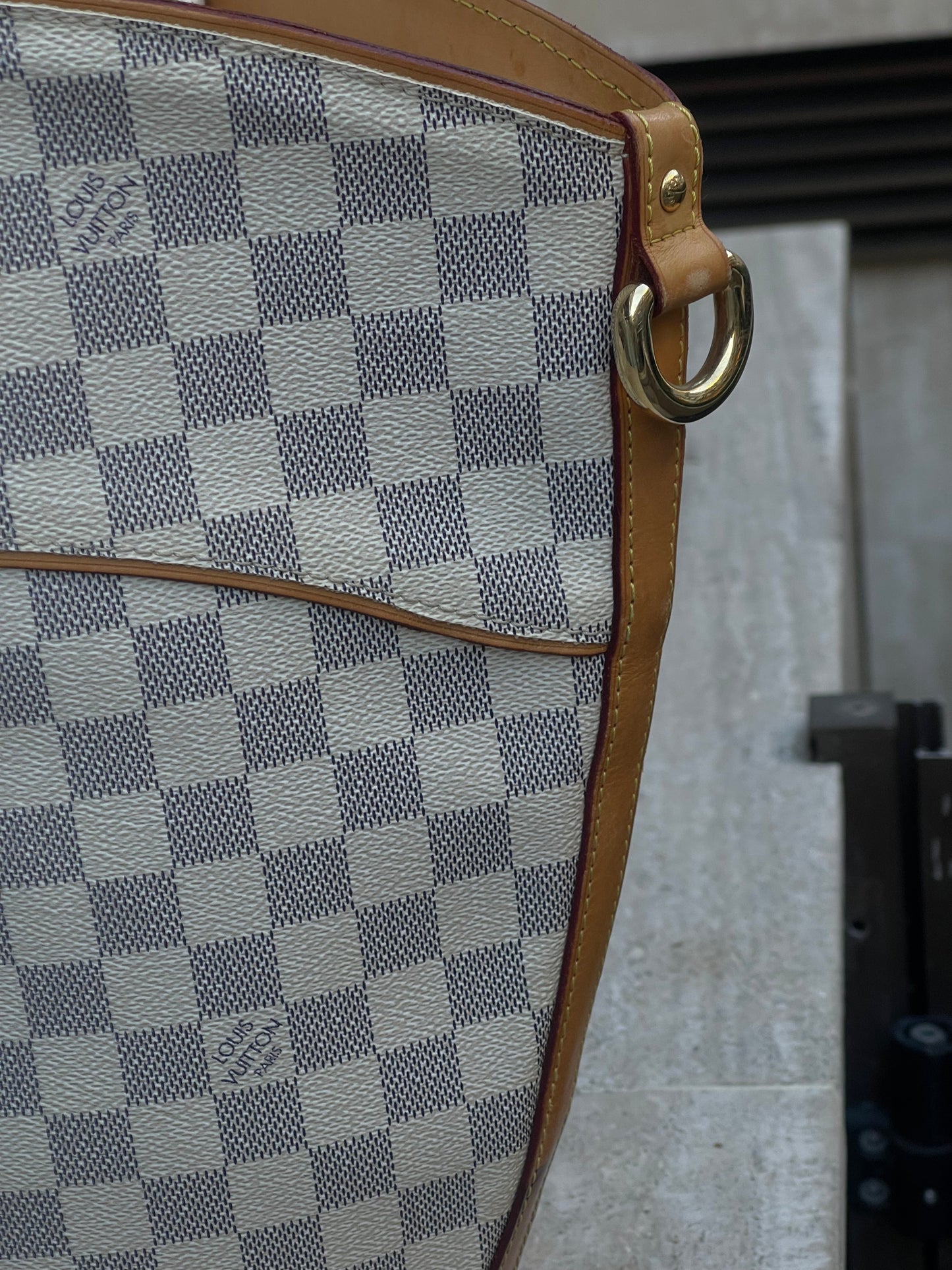 Louis Vuitton - sac pampelonne damier azur