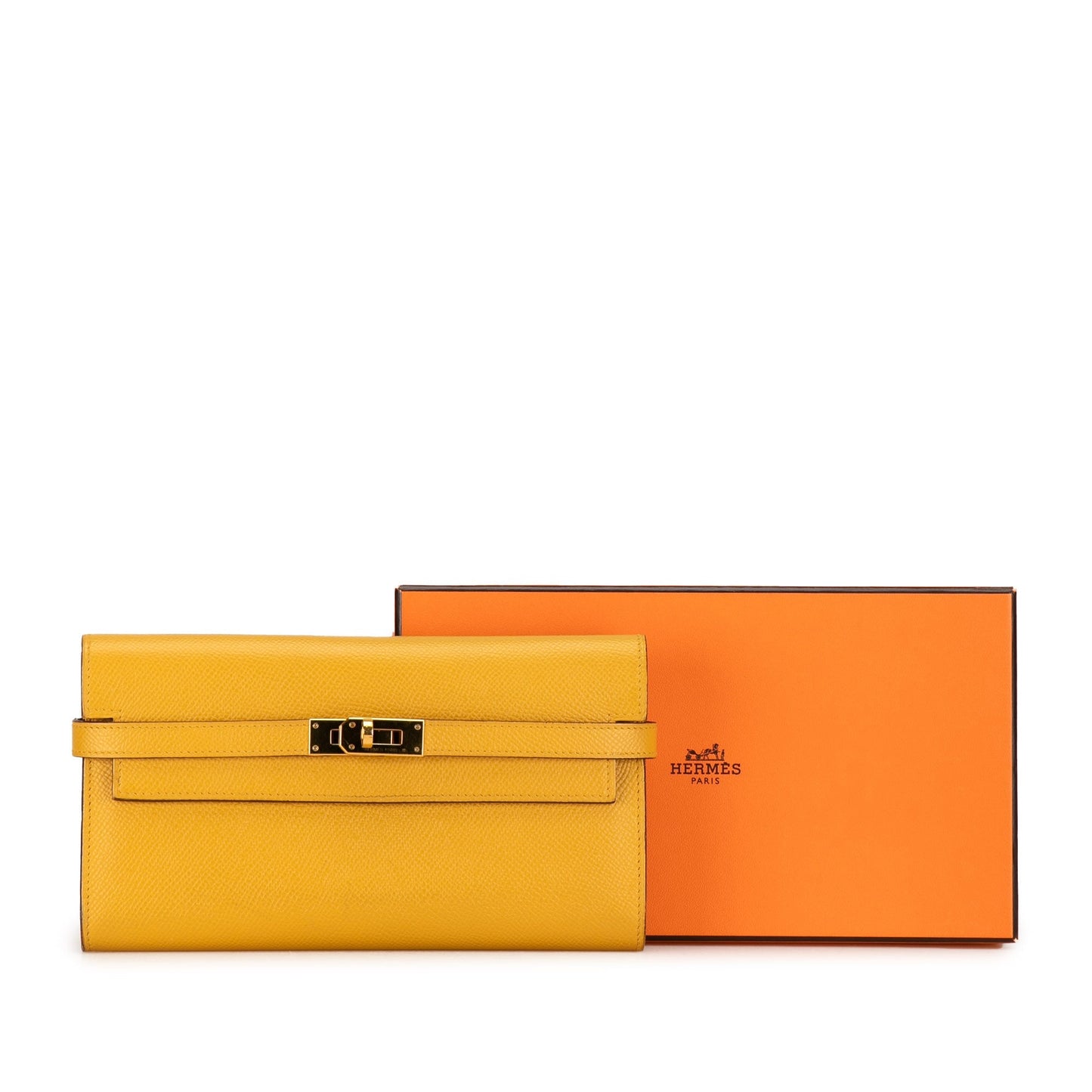 Hermes Epsom Kelly Classic Wallet Long Wallets