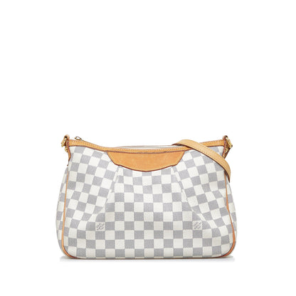 Louis Vuitton  Damier Azur Siracusa PM Crossbody Bag