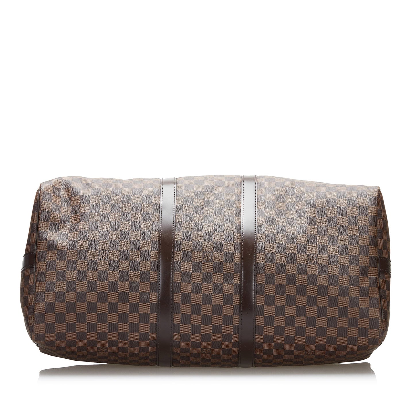 Louis Vuitton  Damier Ebene Keepall Bandouliere 55 Brown