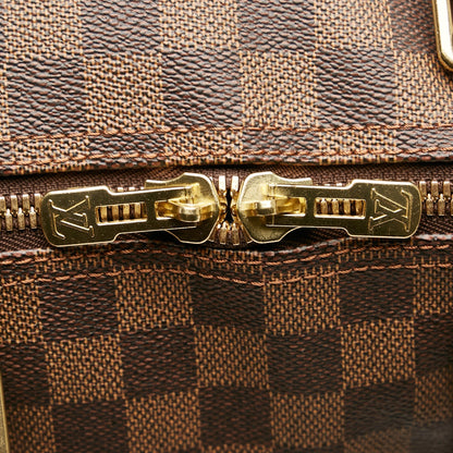 Louis Vuitton  Damier Ebene Keepall Bandouliere 55 Brown