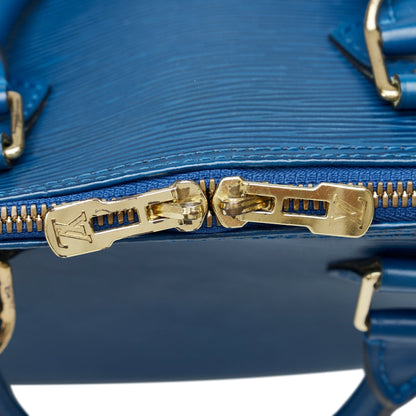 Louis Vuitton Alma PM Blue Epi