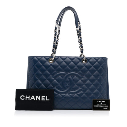 Chanel GST Shopper Blue Caviar