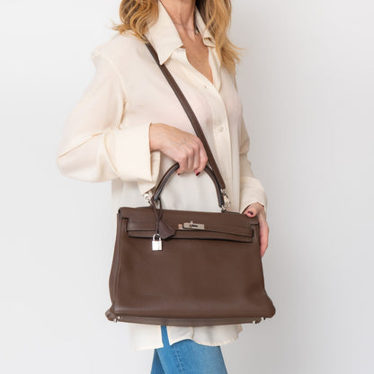 Hermes Brown Kelly 35