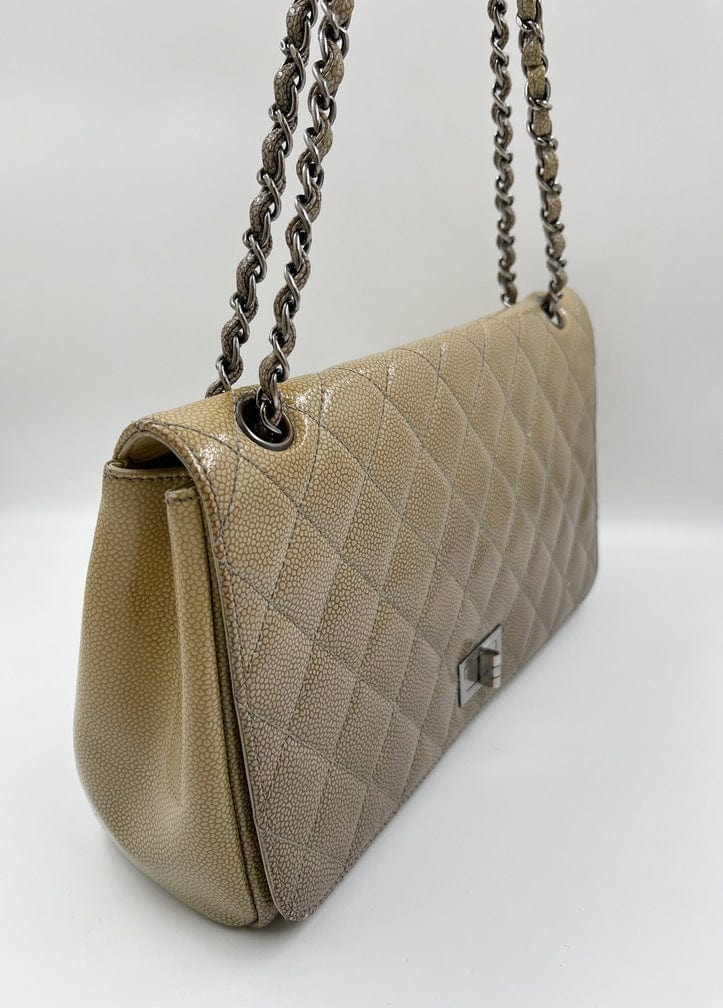 Chanel 2.55 Patent Caviar Bag