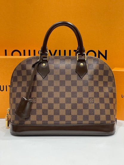 Louis Vuitton - Sac Alma PM damier ébène