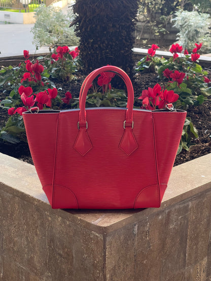 Louis Vuitton - Sac Phenix cuir épi rouge