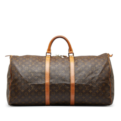 Louis Vuitton  Monogram Keepall 60 Travel Bag