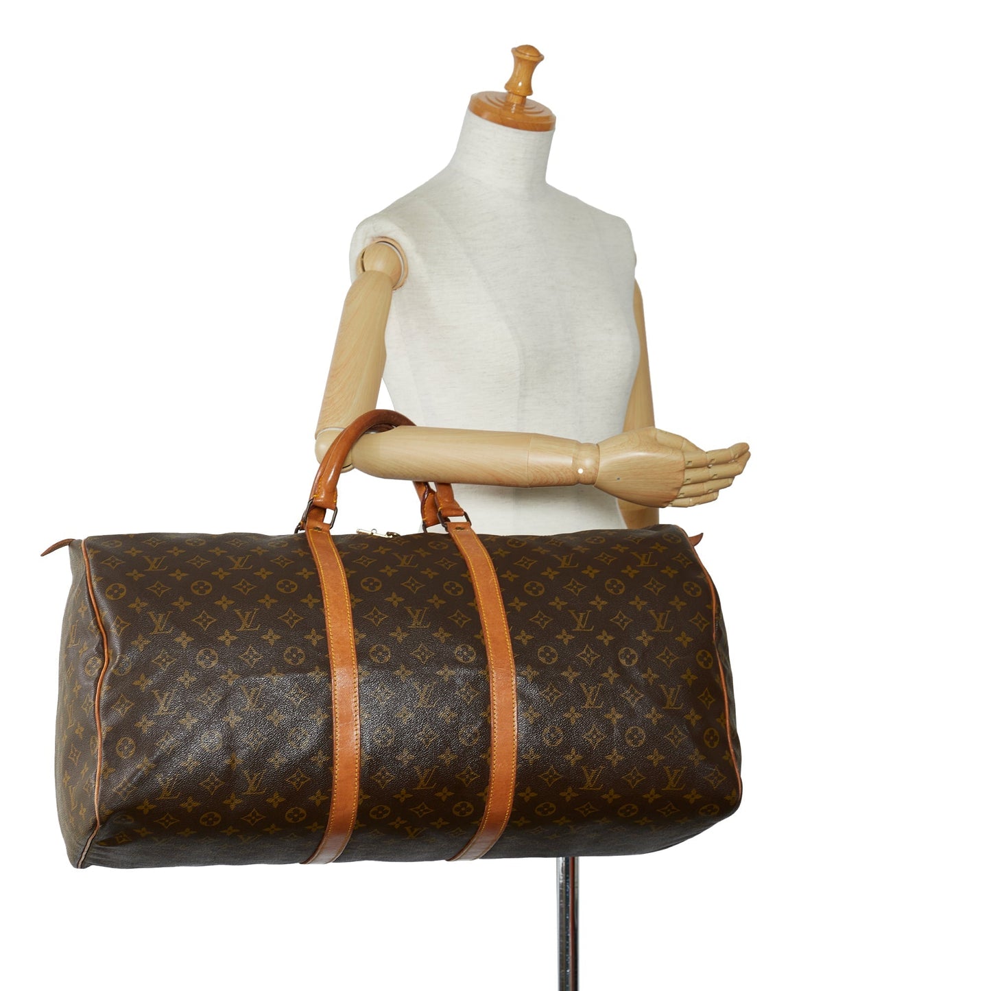 Louis Vuitton  Monogram Keepall 60 Travel Bag