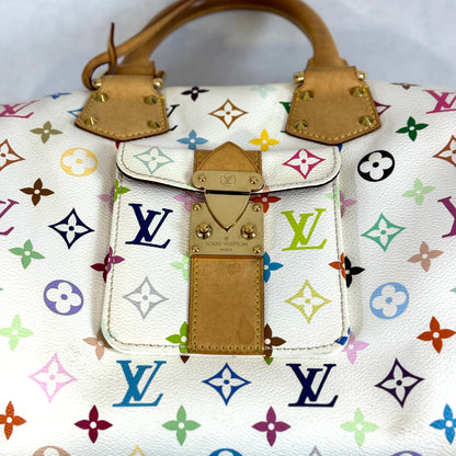 Louis Vuitton - Sac mini Speedy Murakami édition limitée