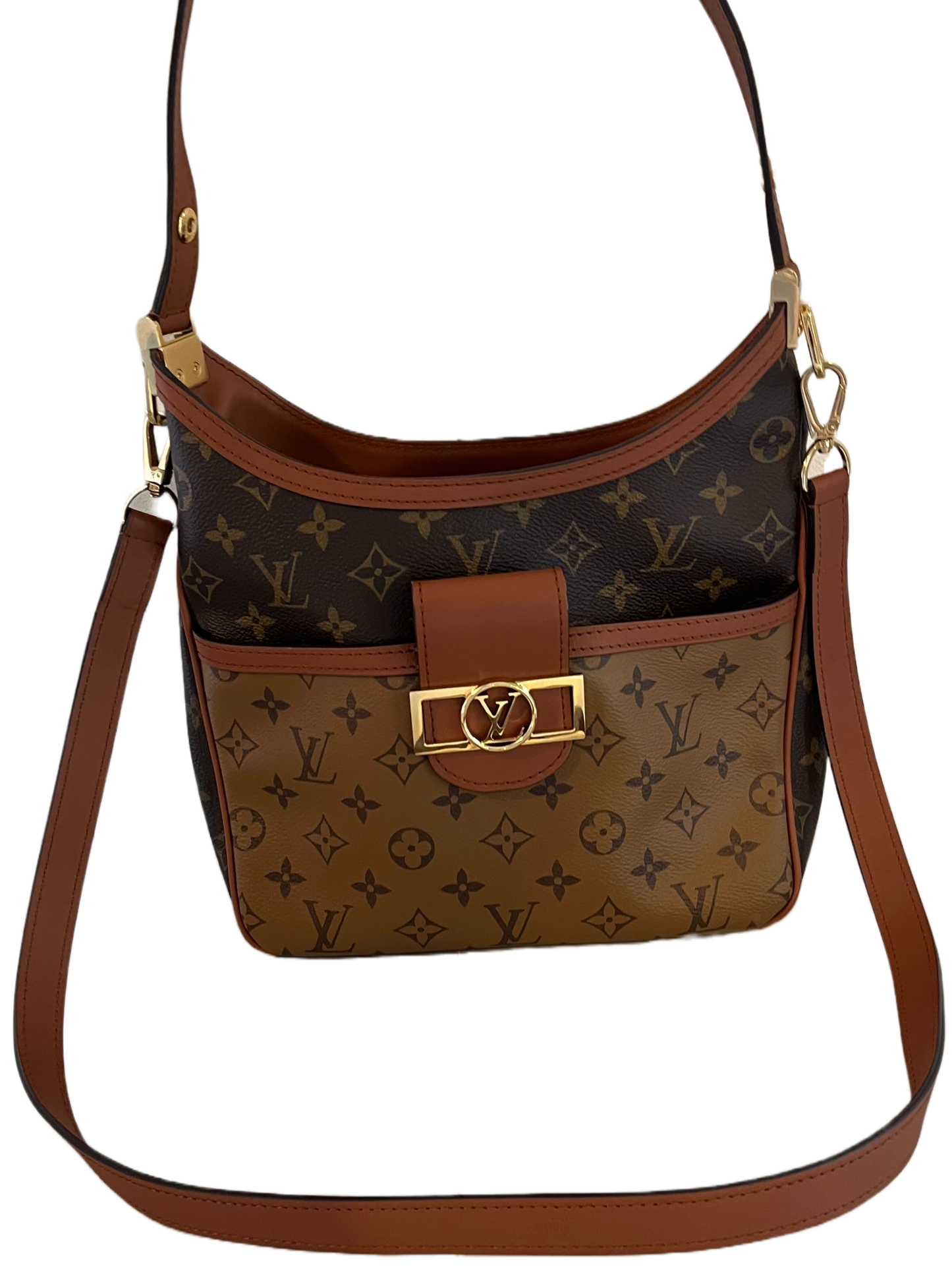 Louis Vuitton Dauphine Hobo PM Reverse Monogram