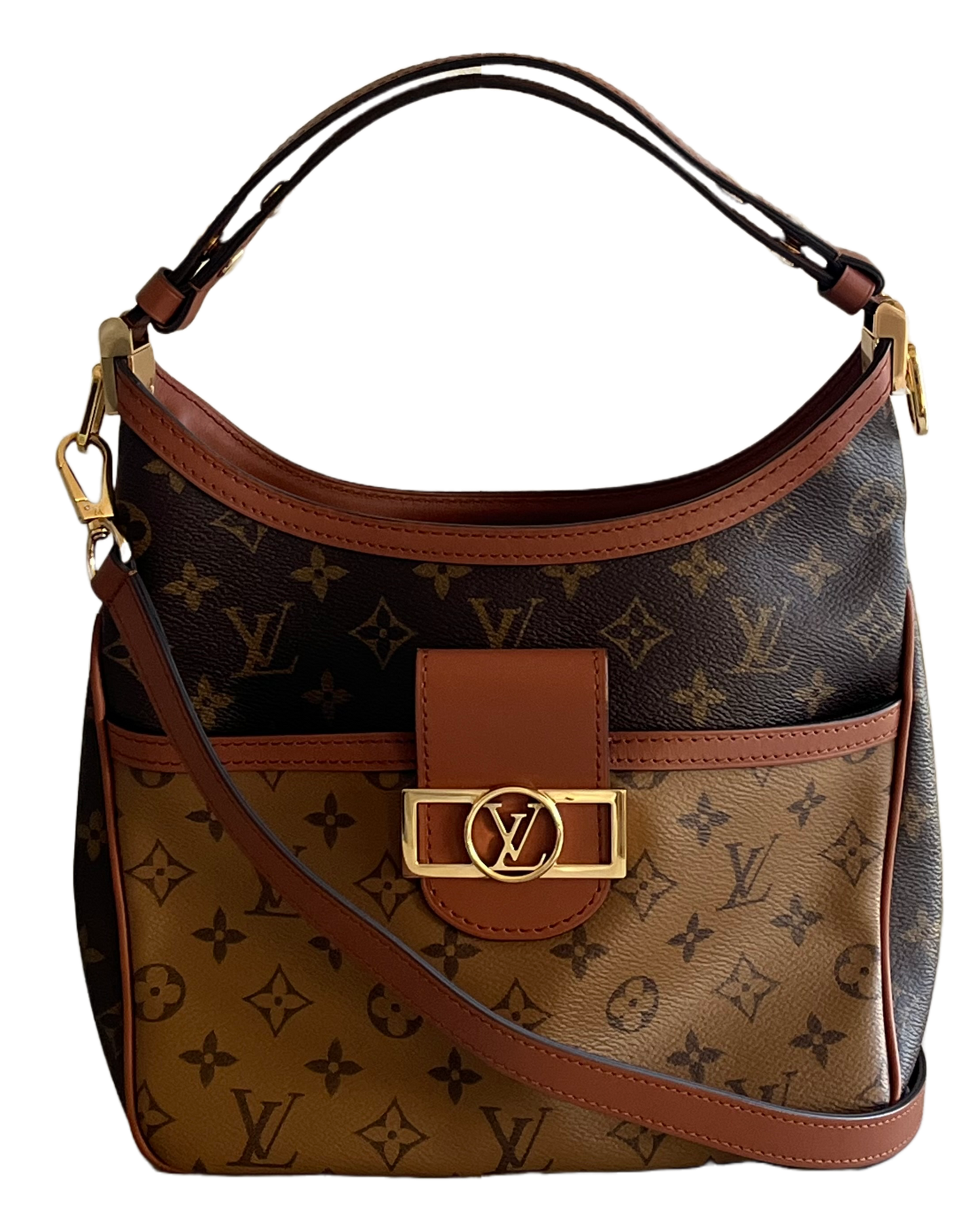 Louis Vuitton Dauphine Hobo PM Reverse Monogram