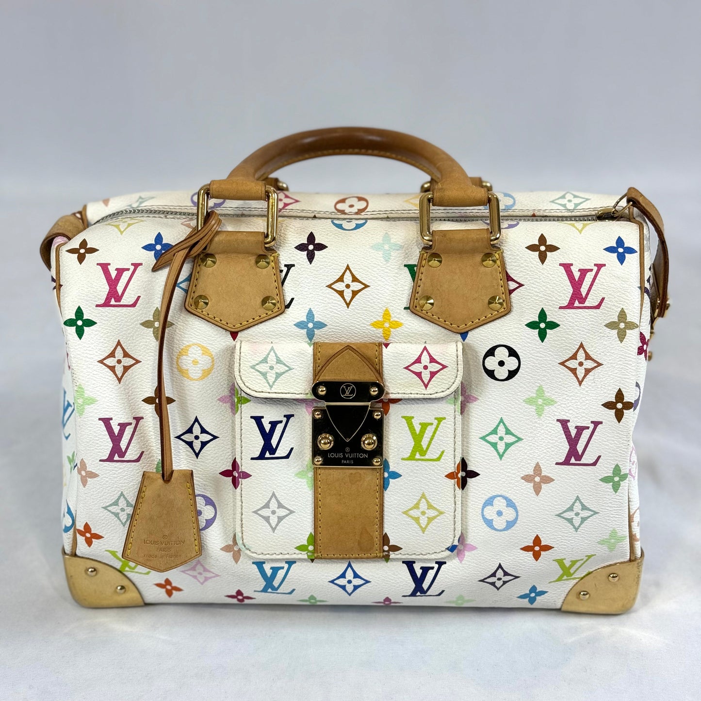 Louis Vuitton - Sac mini Speedy Murakami édition limitée