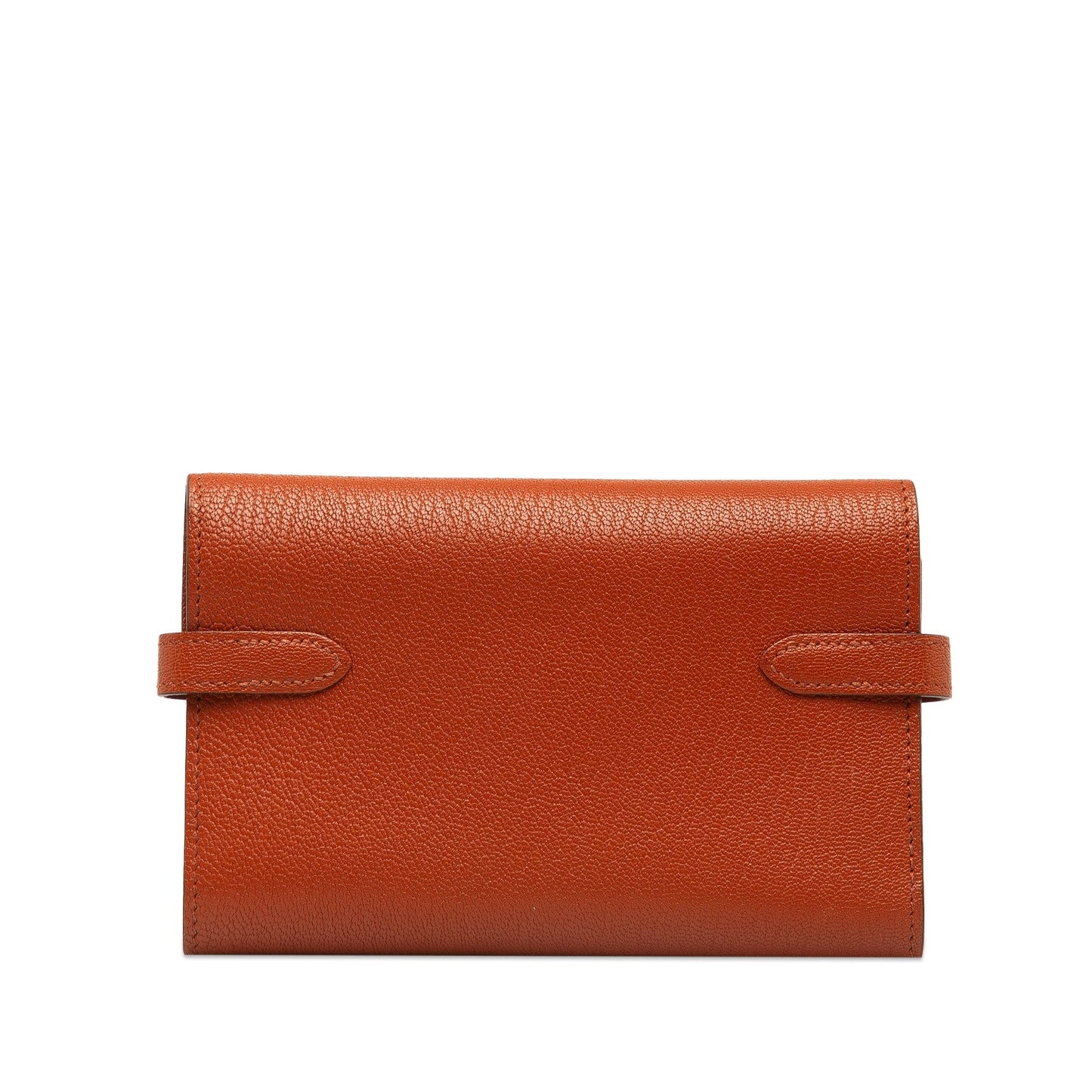 Hermes Chevre Classic Kelly Wallet Long Wallets