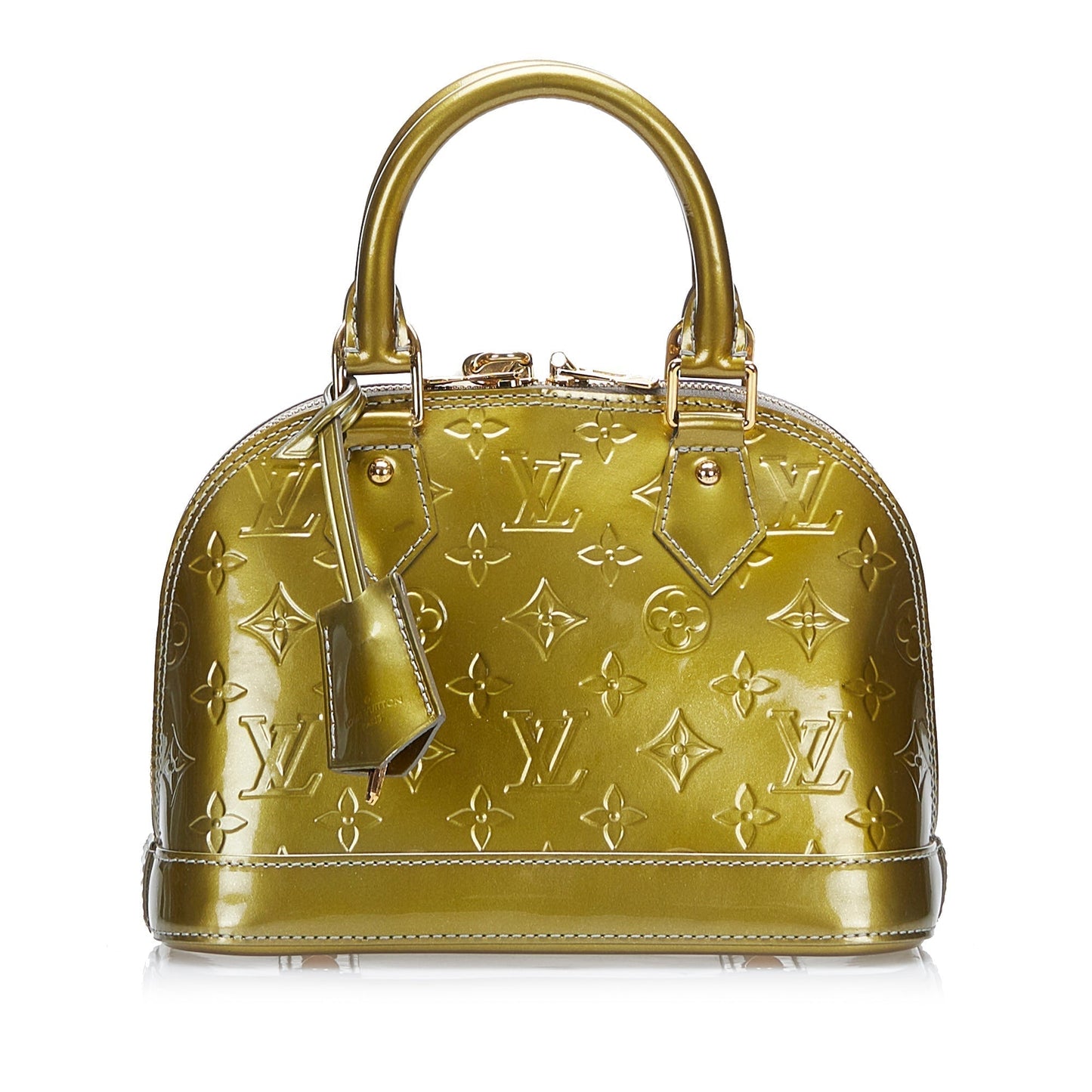 Louis Vuitton  Monogram Vernis Alma BB Gold