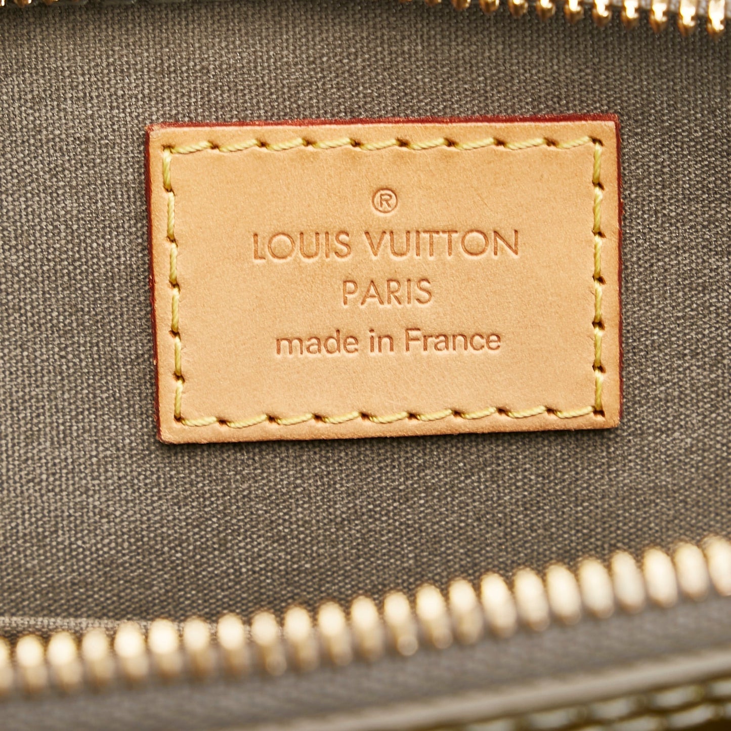 Louis Vuitton  Monogram Vernis Alma BB Gold