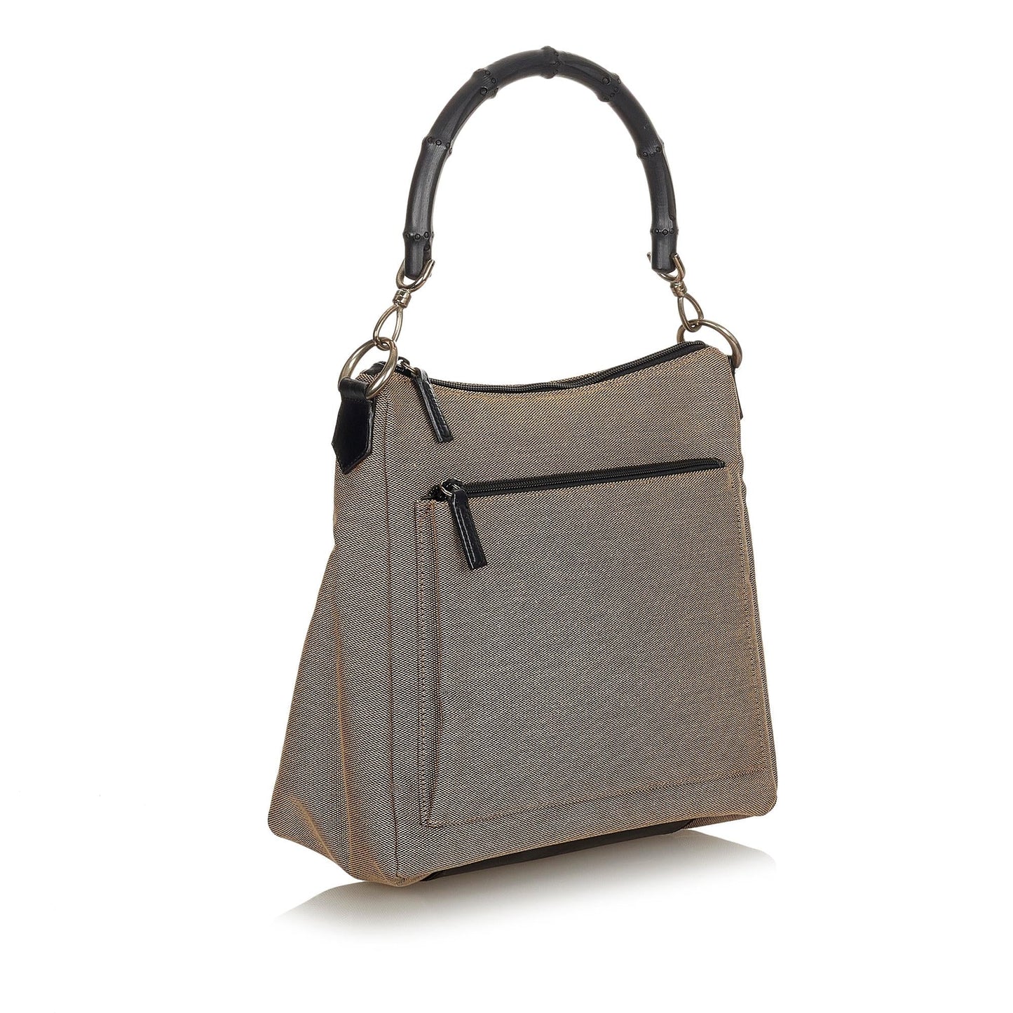 Gucci Bamboo Canvas Handbag (SHG-24506)