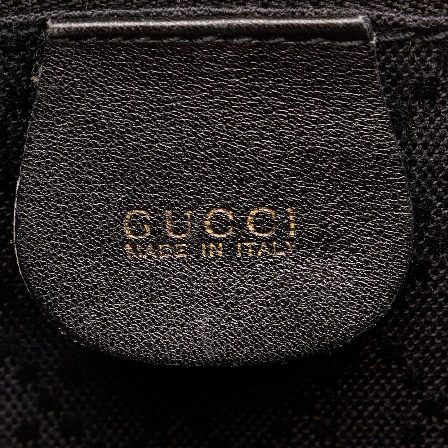 Gucci Bamboo Drawstring Leather Backpack (SHG-27520)