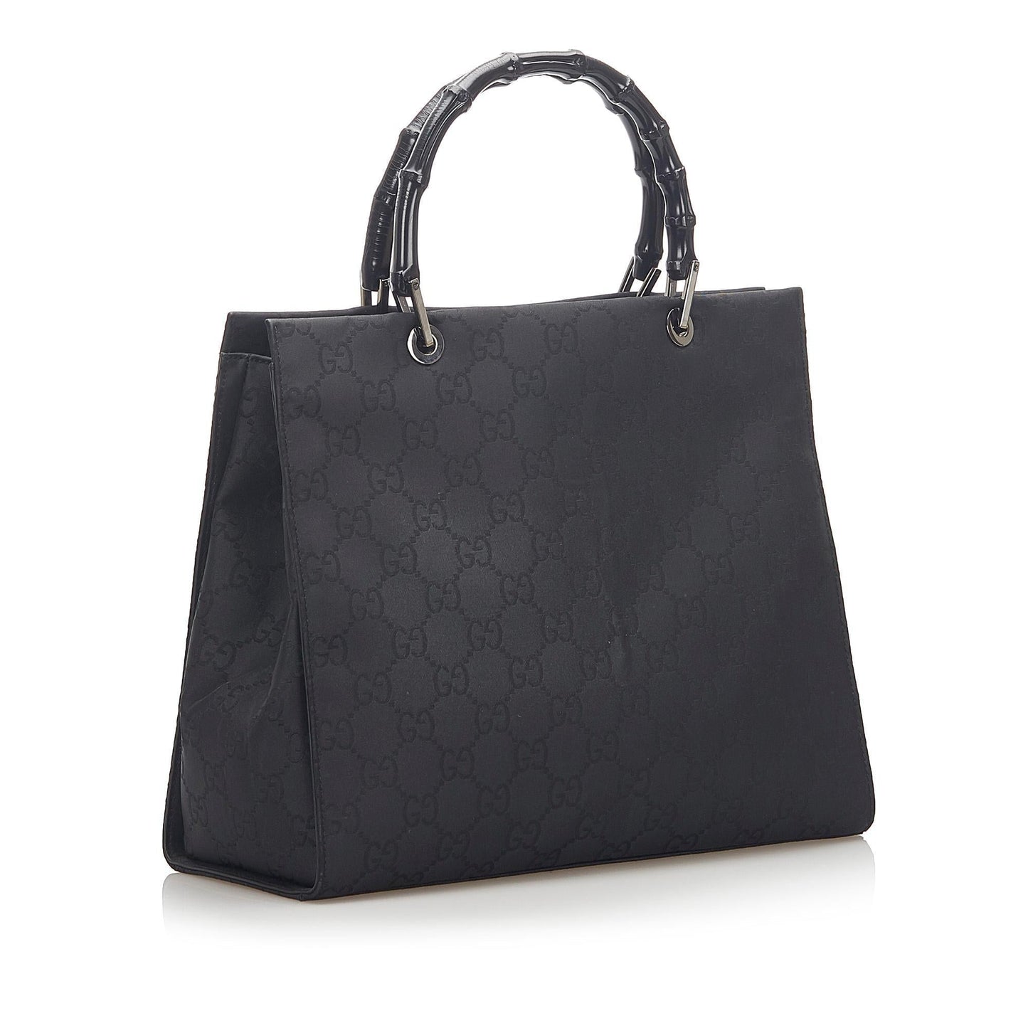 Gucci Bamboo GG Nylon Tote (SHG-18233)