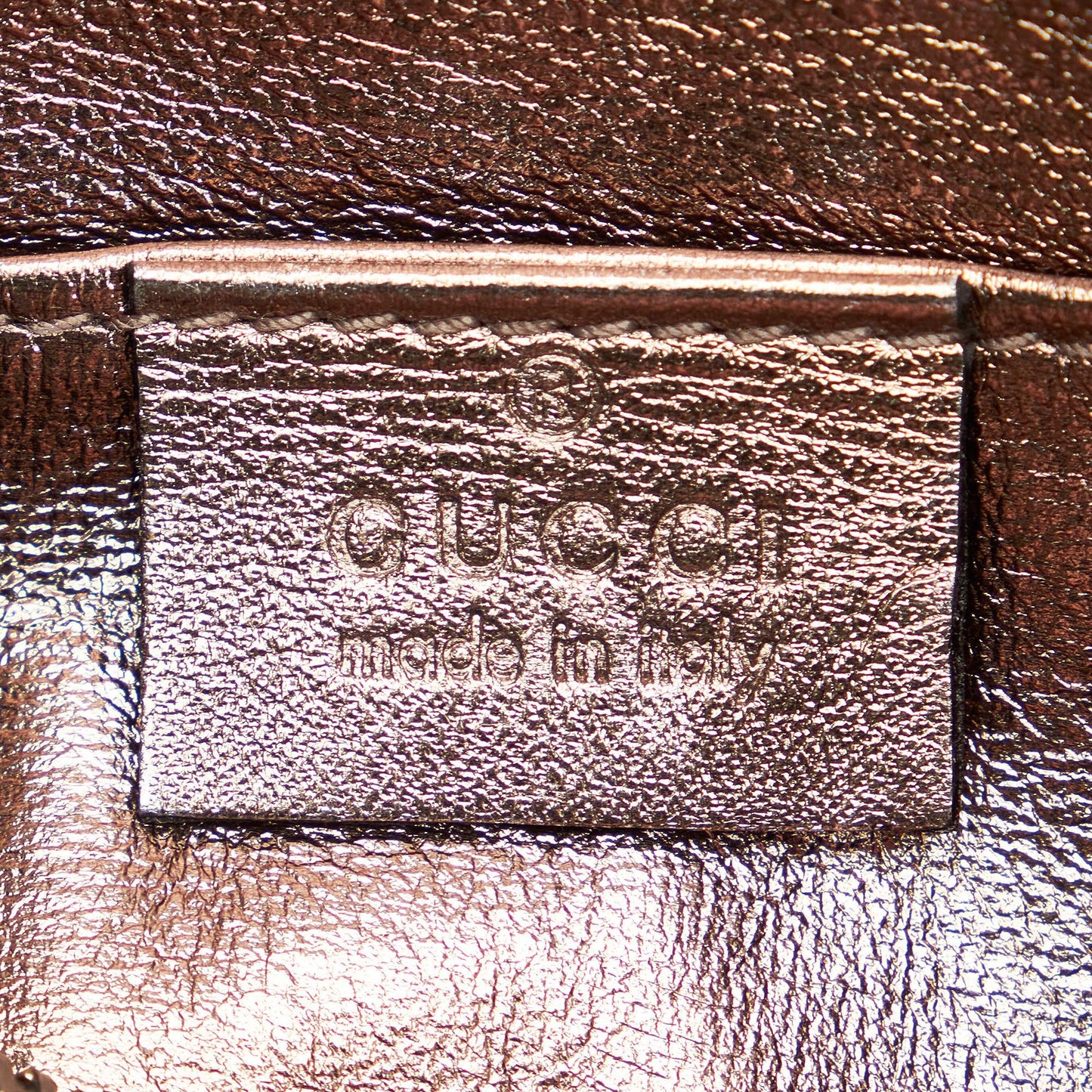 Gucci Bamboo Leather Clutch Bag (SHG-28914)