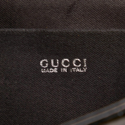 Gucci Bamboo Patent Leather Drawstring Backpack (SHG-33262)