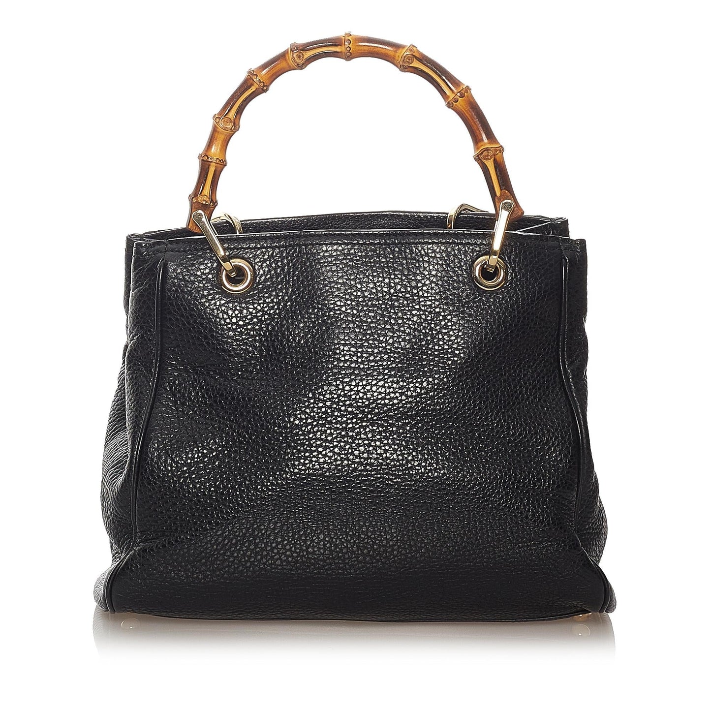 Gucci Bamboo Shopper Leather Handbag (SHG-27274)