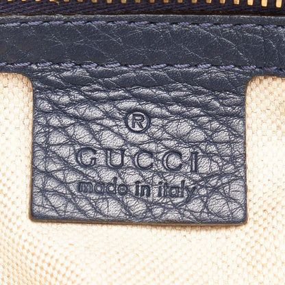 Gucci Bamboo Shopper Leather Satchel (SHG-33562)