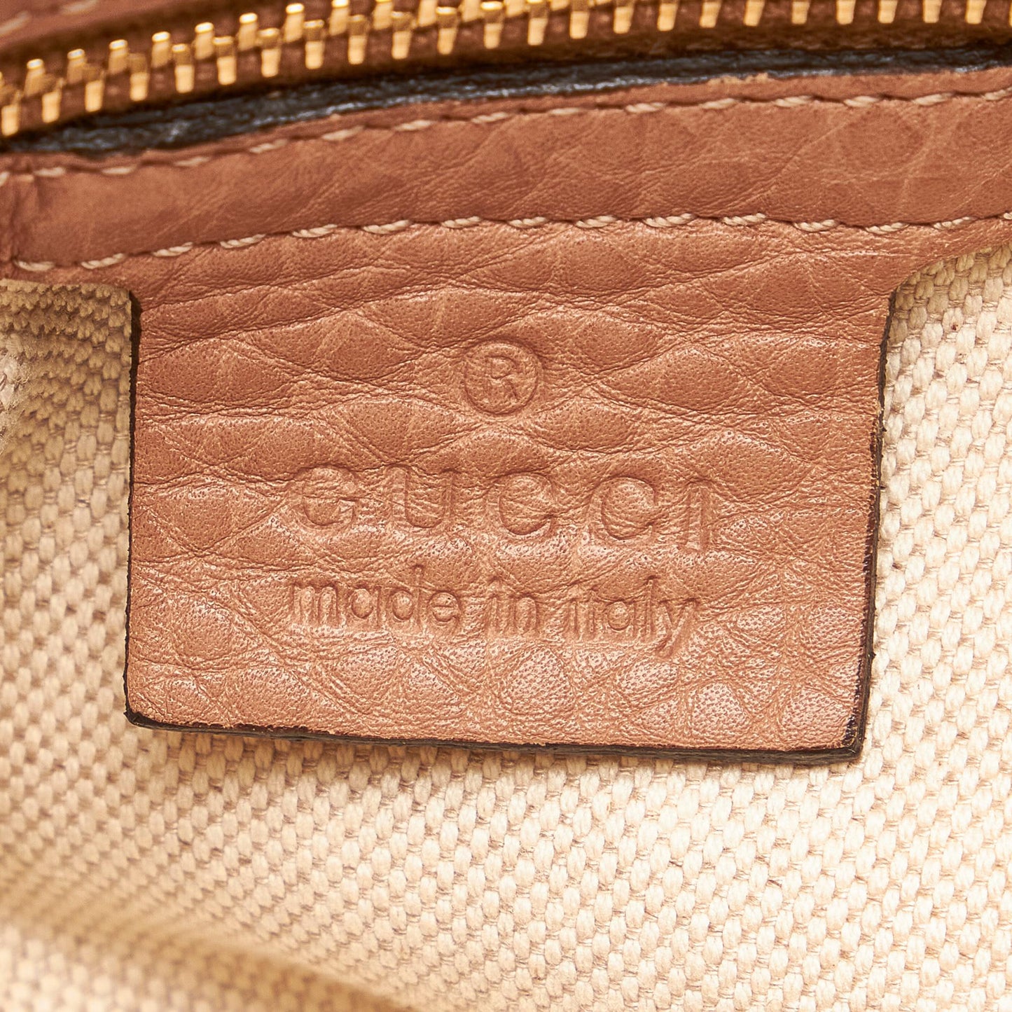 Gucci Bella Leather Shoulder Bag