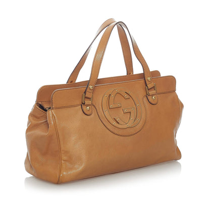 Gucci Blondie Leather Handbag (SHG-32888)