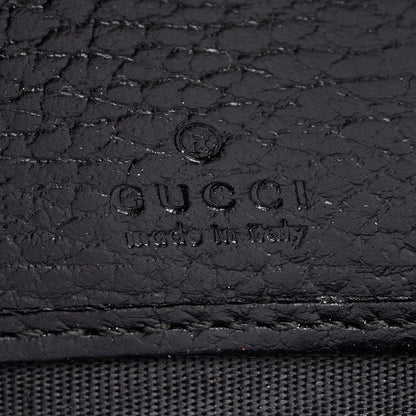 Gucci Calfskin Butterfly Farfalla Zip Around Wallet (SHF-21069)