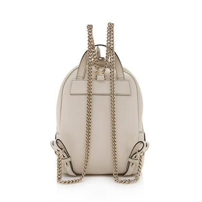 Gucci Leather Soho Chain Backpack (SHF-18638)