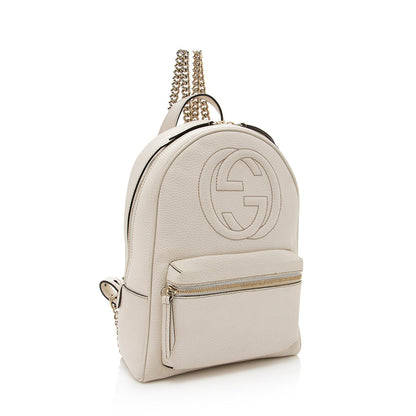 Gucci Leather Soho Chain Backpack (SHF-18638)